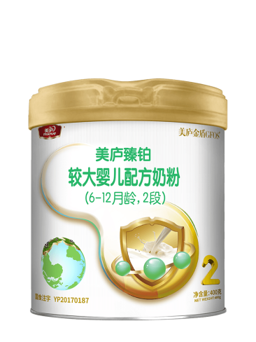 suncitygroup臻铂较大婴儿配方奶粉（草饲版）400克2段